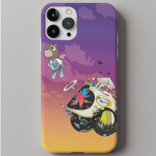 Cartoon phone cover case inspired by Kanye West